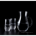 Haonai wholesale bulk cheap glass pitcher